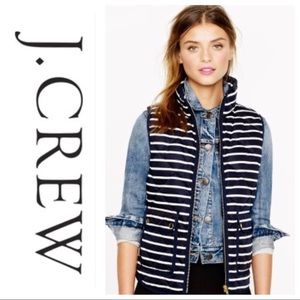 DOWN-FILLED / J. Crew Excursion Quilted Vest Size M